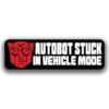 AutoBot Stuck In Vehicle Mode Sticker