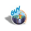 Guy From Mountains Sticker