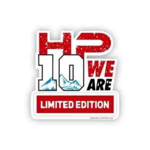 HP10 We Are Limited Edition Sticker
