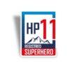 HP 11 Registred Superhero Sticker