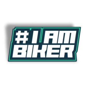 I Am Biker Sticker