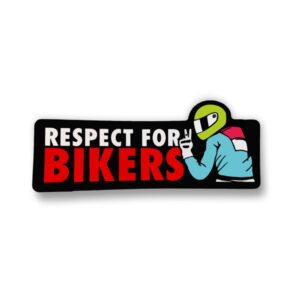 Recpect For Bikers sticker