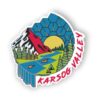 KARSOG VALLEY sticker