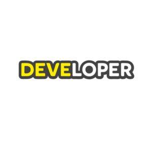 Developer Sticker