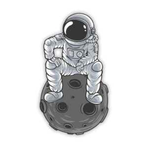 Space Man Sticker
