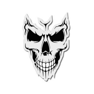 Skull Sticker