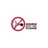 Horn Not Please Sticker