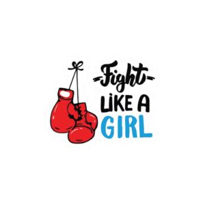 Fight Like A Girl Sticker