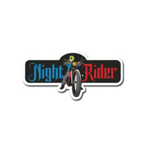 Night Rider Sticker