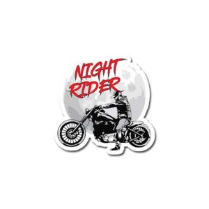 Night Rider Sticker