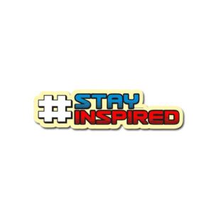 Stay Inspired Sticker