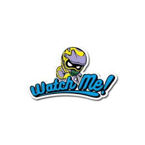 Watch Me Sticker