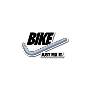 Bike Just Fix It Sticker