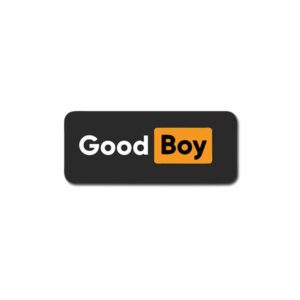 Good Boy Sticker
