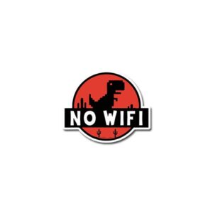 No Wi-fi Sticker