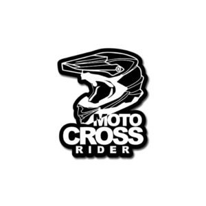 Motocross Rider Sticker