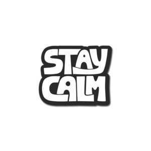 Stay Clam Sticker