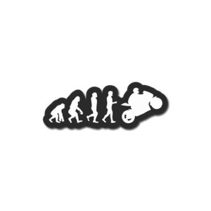 Motorcycle Evolution Sticker