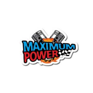 Maximum Power Sticker