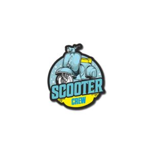 Scooter Crew Sticker