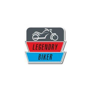 Legendry Biker Sticker