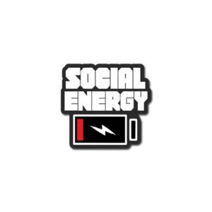 Social Energy Sticker