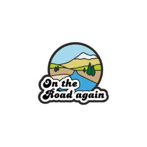 On The Road Again Sticker