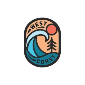 West Coast Sticker