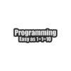 Programming Sticker