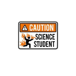 Science Student Sticker