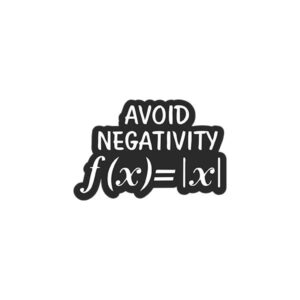 Avoid Negativity Sticker