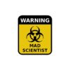 Mad Scientist Sticker