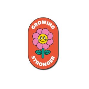 Growing Stronger Sticker