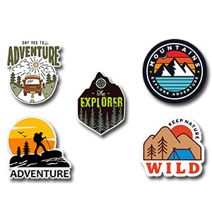 Adventure Sticker Pack [5 Sticker]