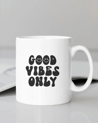 Good Vibes Only Mug - HIM MOTO