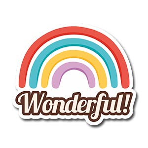 Wonderful Sticker