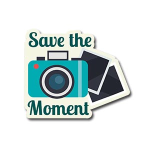 Save The Moment Sticker