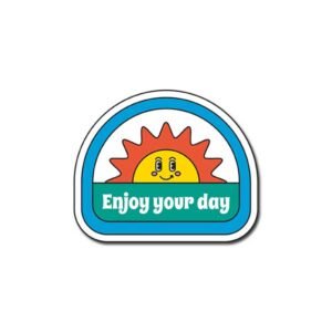 Enjoy Your Days Sticker