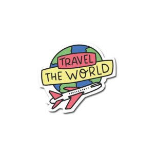 Travel The World Sticker