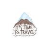 It's Time To Travel Sticker