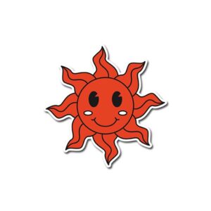 Sun Sticker