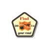 Find Your Road Sticker