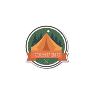 Camping Sticker