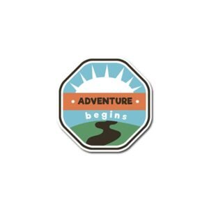 Adventure Being Sticker