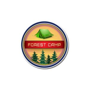 Forest Camp Sticker