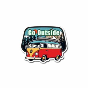 Go Outside Sticker