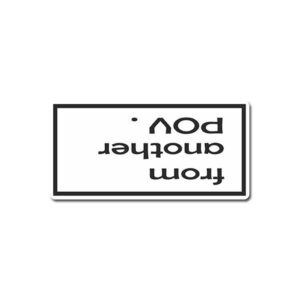 From Another POV Sticker